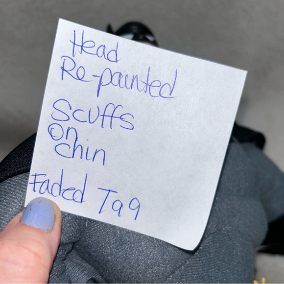 Batman plush doll 17" Justice League plush body plastic head READ - Picture 4 of 15